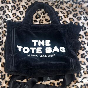 Marc Jacobs Black terry tote bag size medium